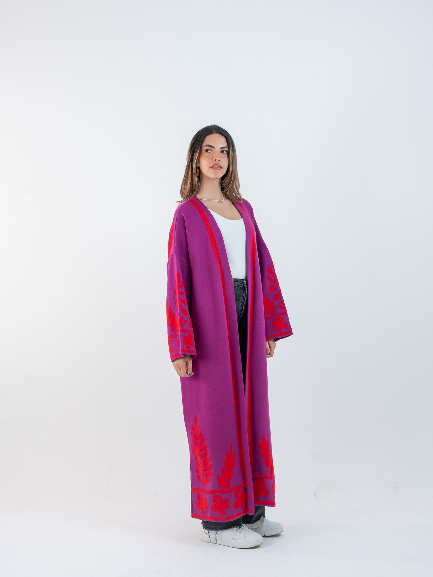 Madyan Abaya - Purple