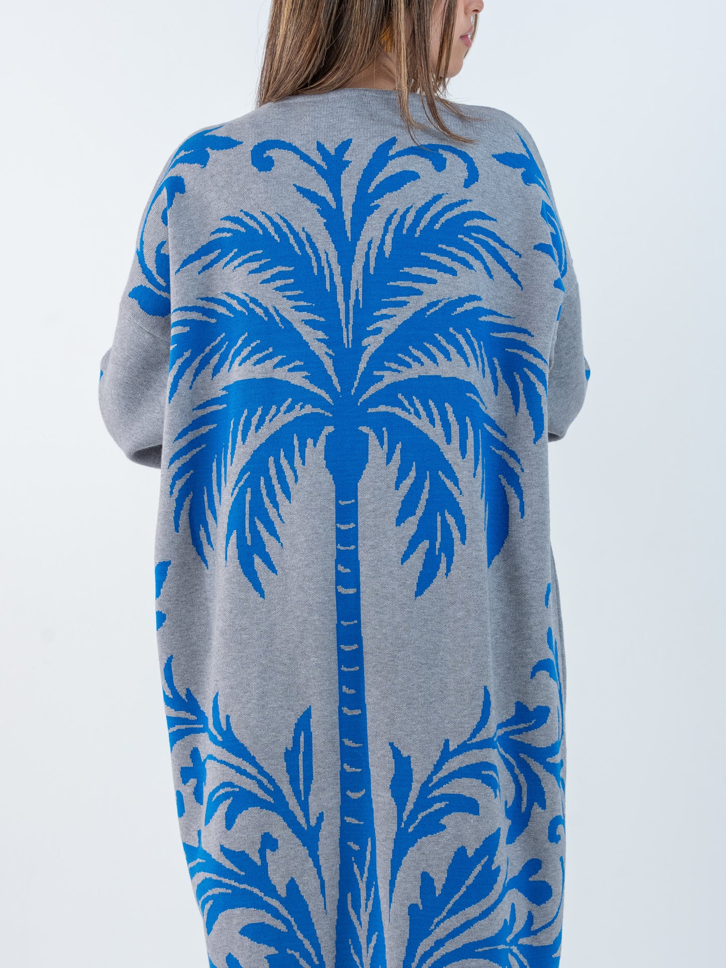 Madyan Abaya - Light Grey