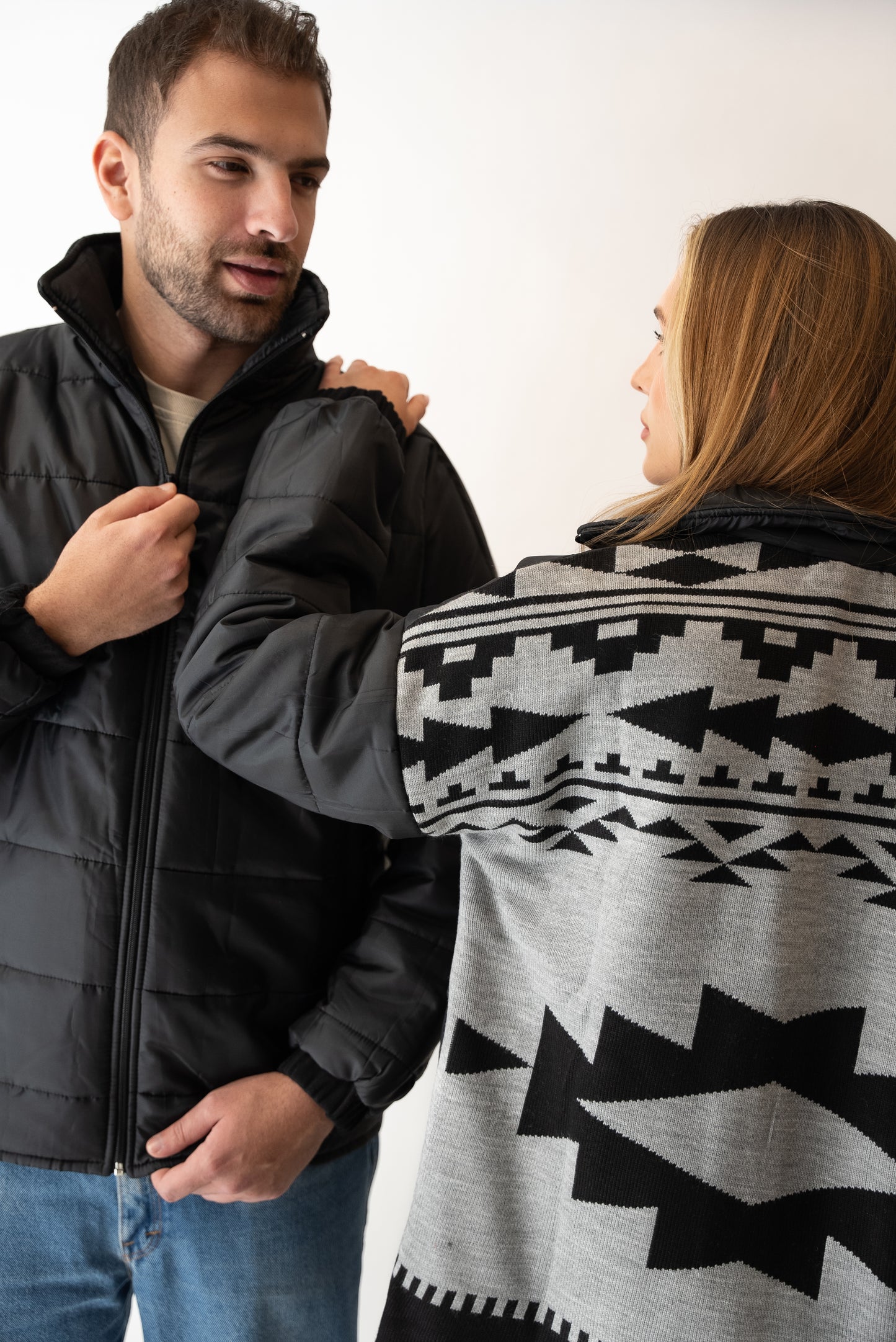 Black Puffer Jacket - UNISEX