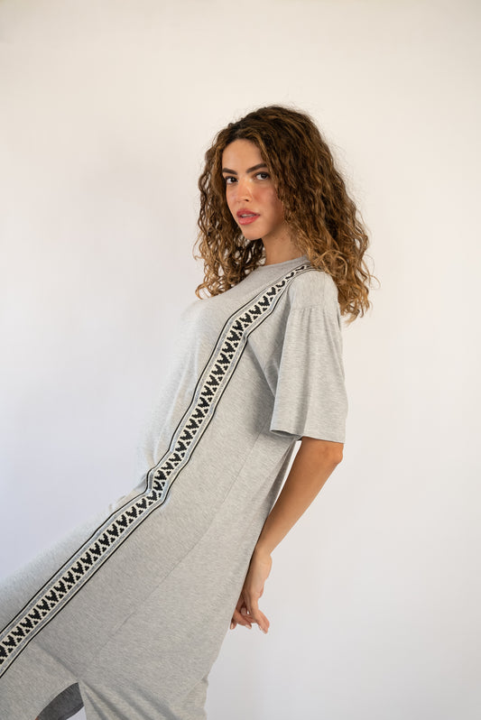 The Bold Thread Tshirt Dress - Grey