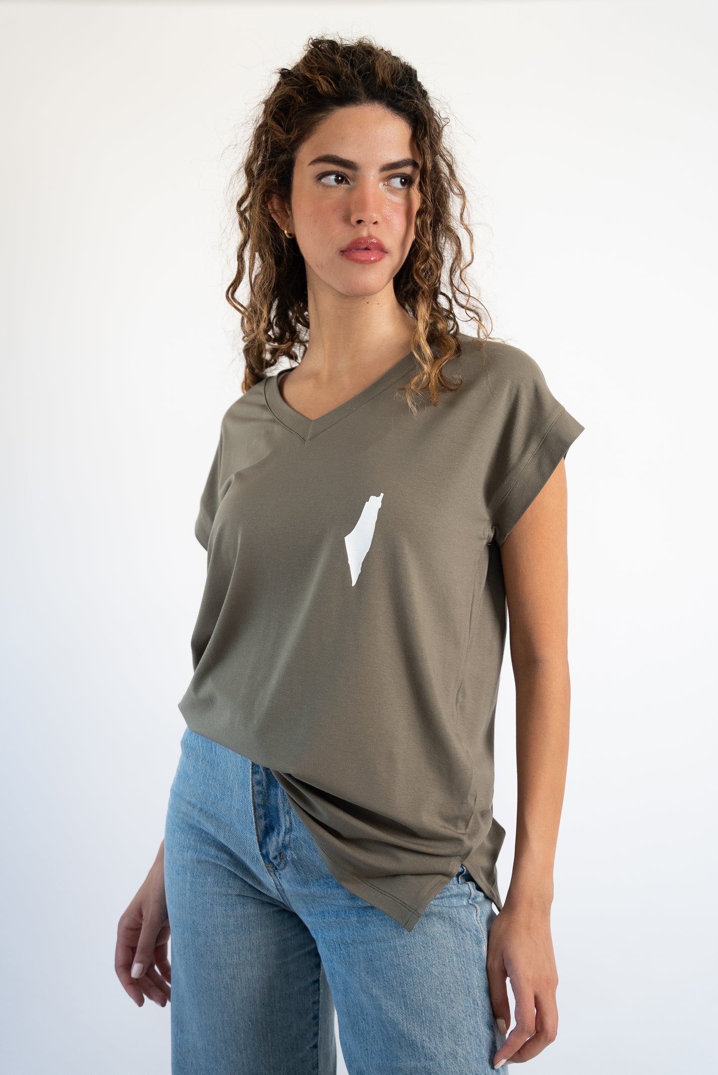 Palestine Map Tshirt