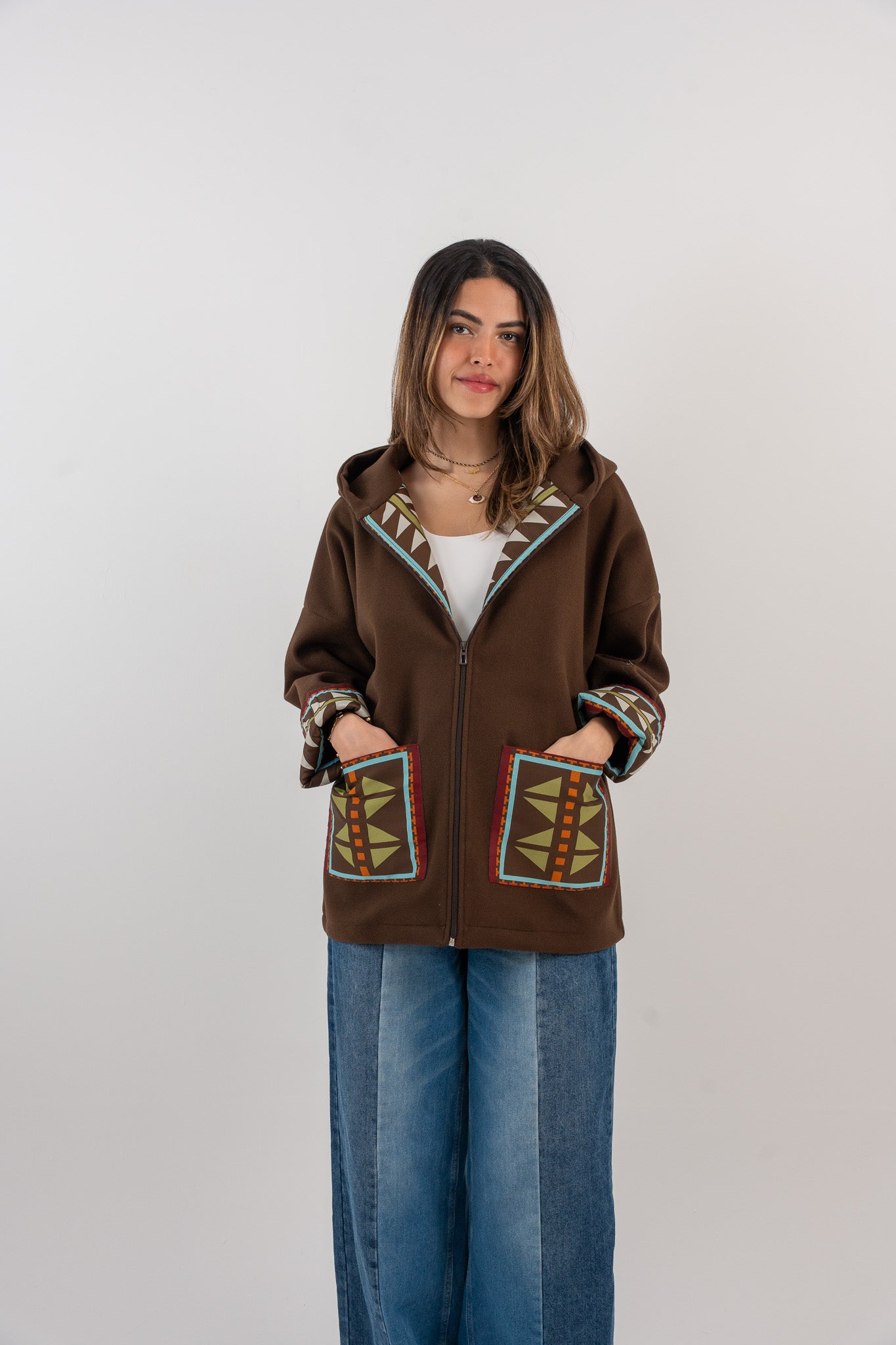 Majaz Z Jacket - Brown - Unisex