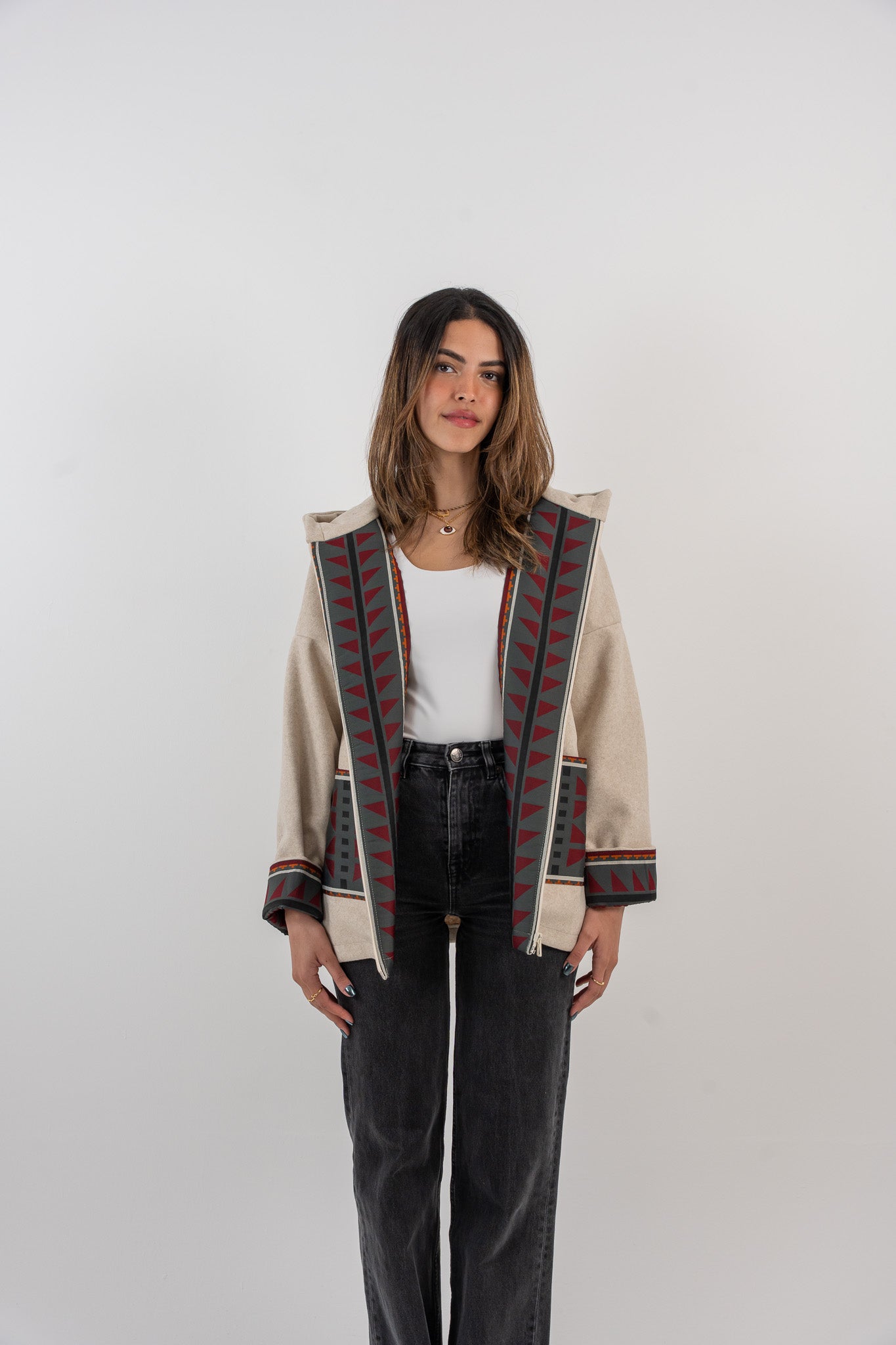 Majaz Z Jacket - Beige - Unisex