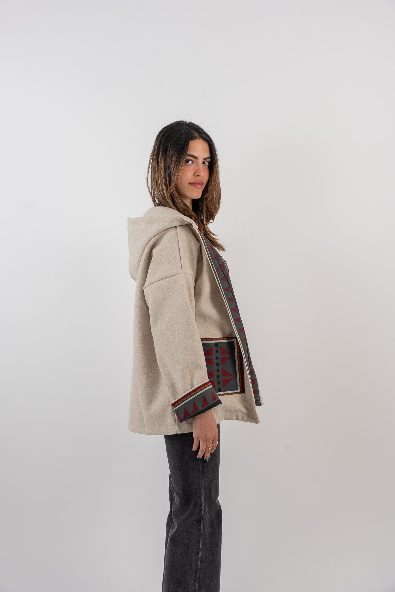 Majaz Z Jacket - Beige - Unisex