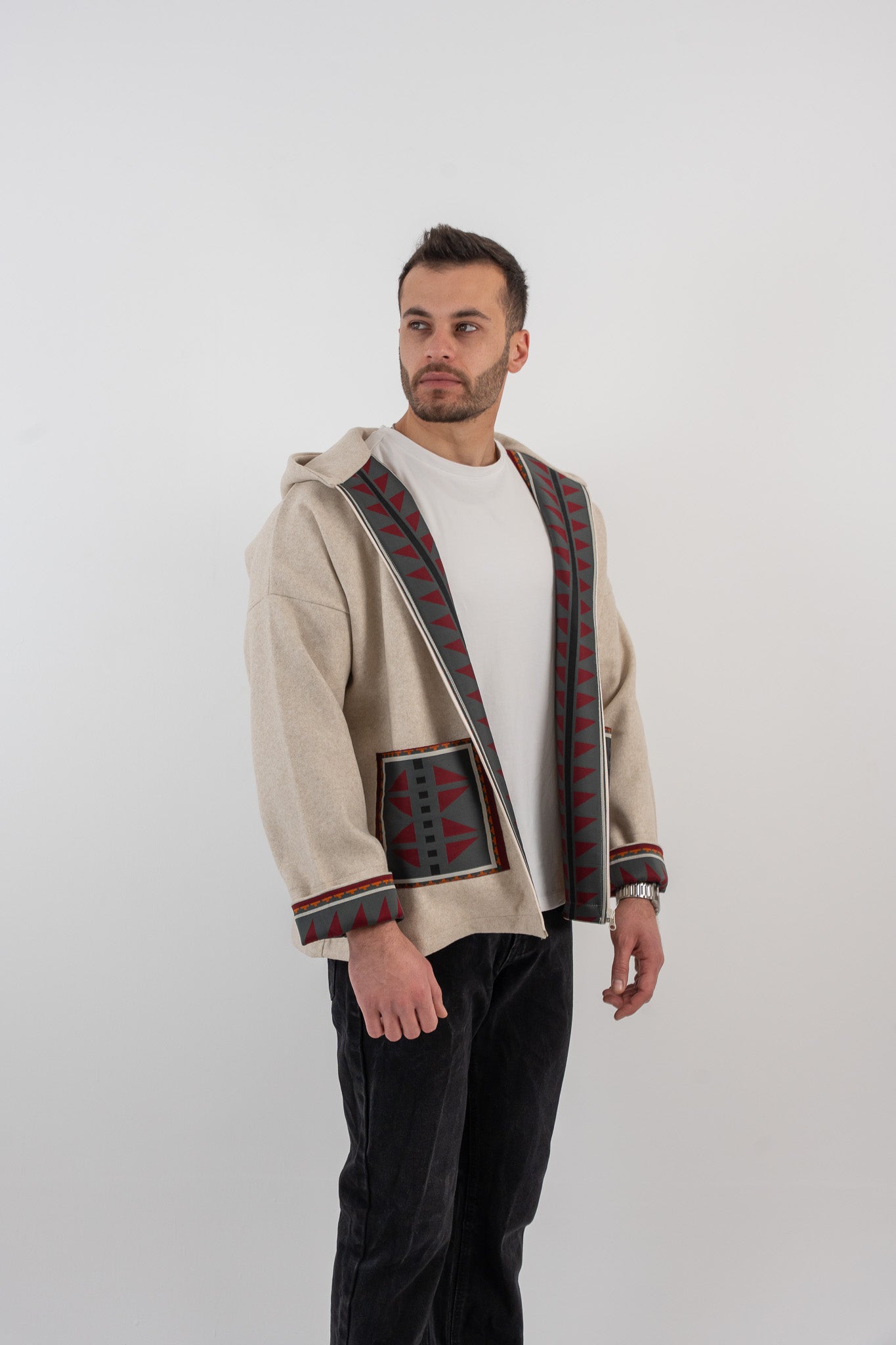 Majaz Z Jacket - Beige - Unisex