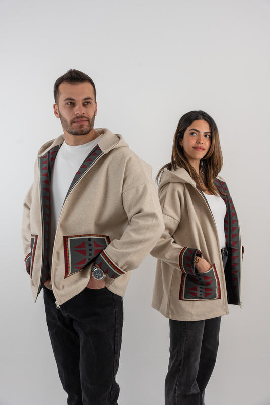 Majaz Z Jacket - Beige - Unisex