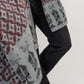 Bahja Grey&Burgundy Scarf - Unisex