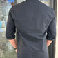 Black Men Shirt With Side Embroidery