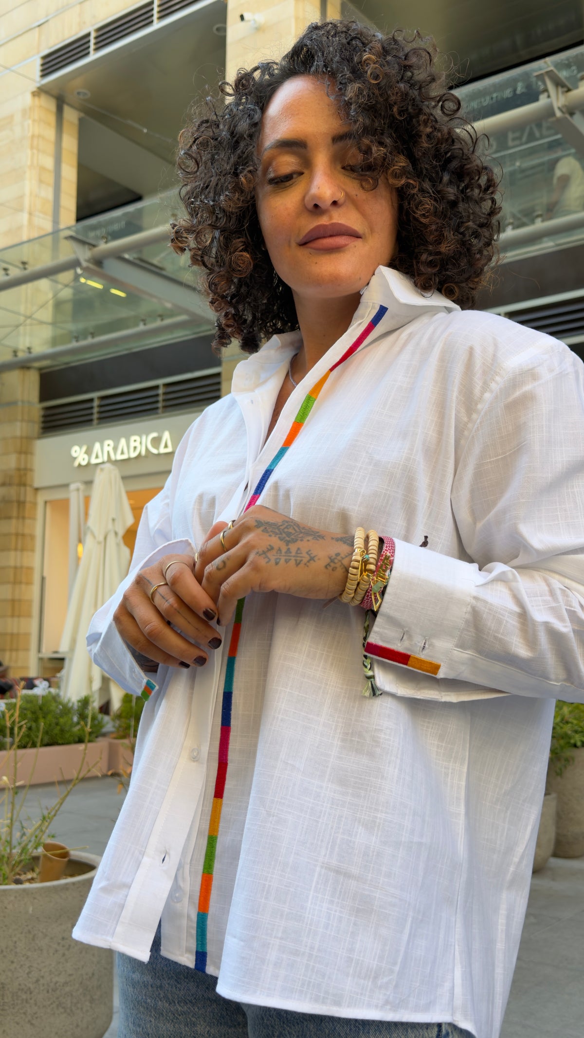 Manjala Shirt - White
