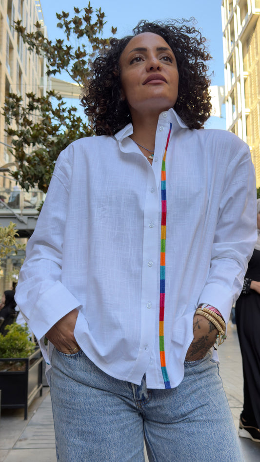 Manjala Shirt - White