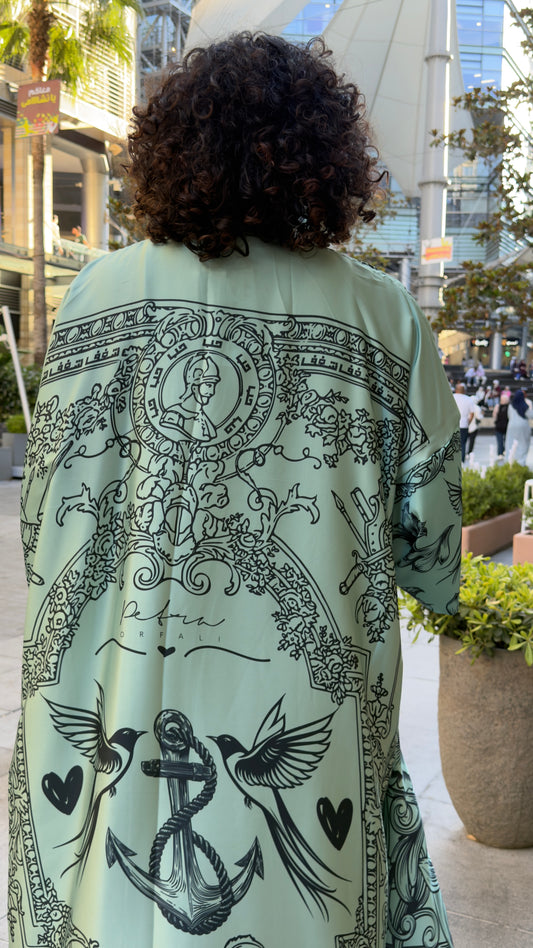 Marina Muse Silk Bisht