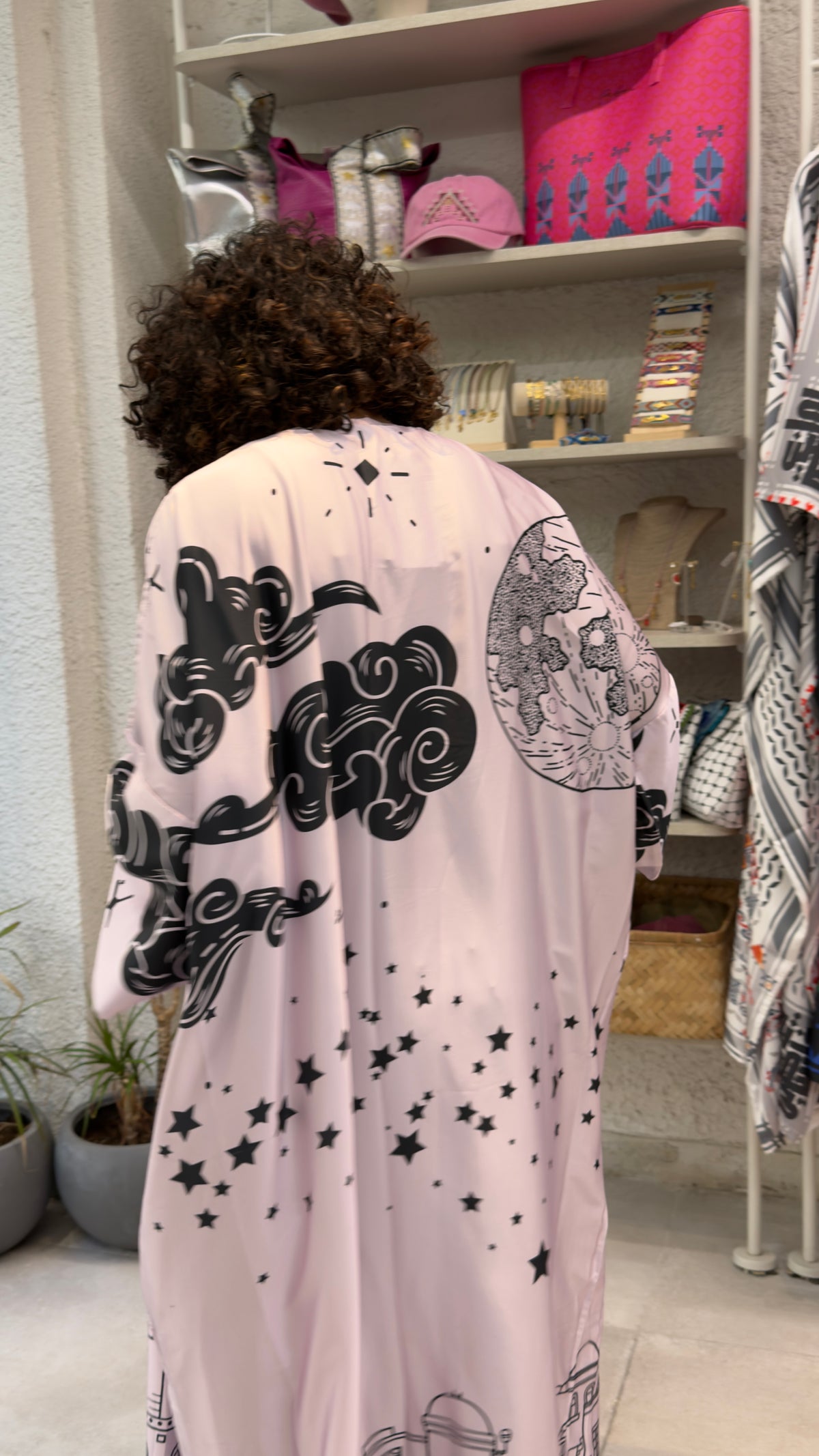 Stardust Silk Bisht
