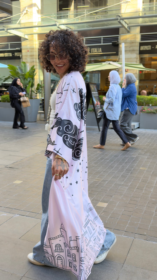 Stardust Silk Bisht