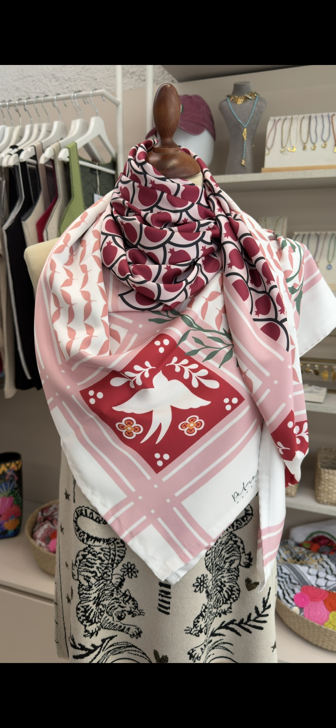 Rumman Silk Scarf