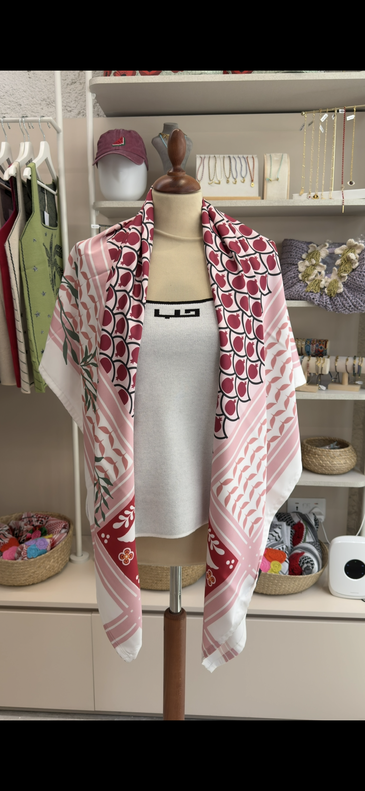 Rumman Silk Scarf