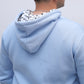 Keffiyeh hoodie Jacket - Blue-Unisex