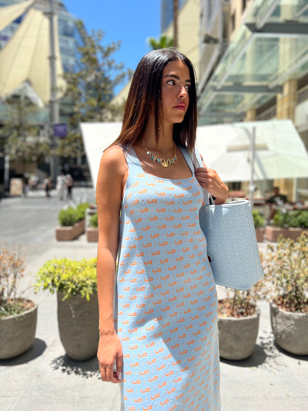 The Hob Dress - Blue