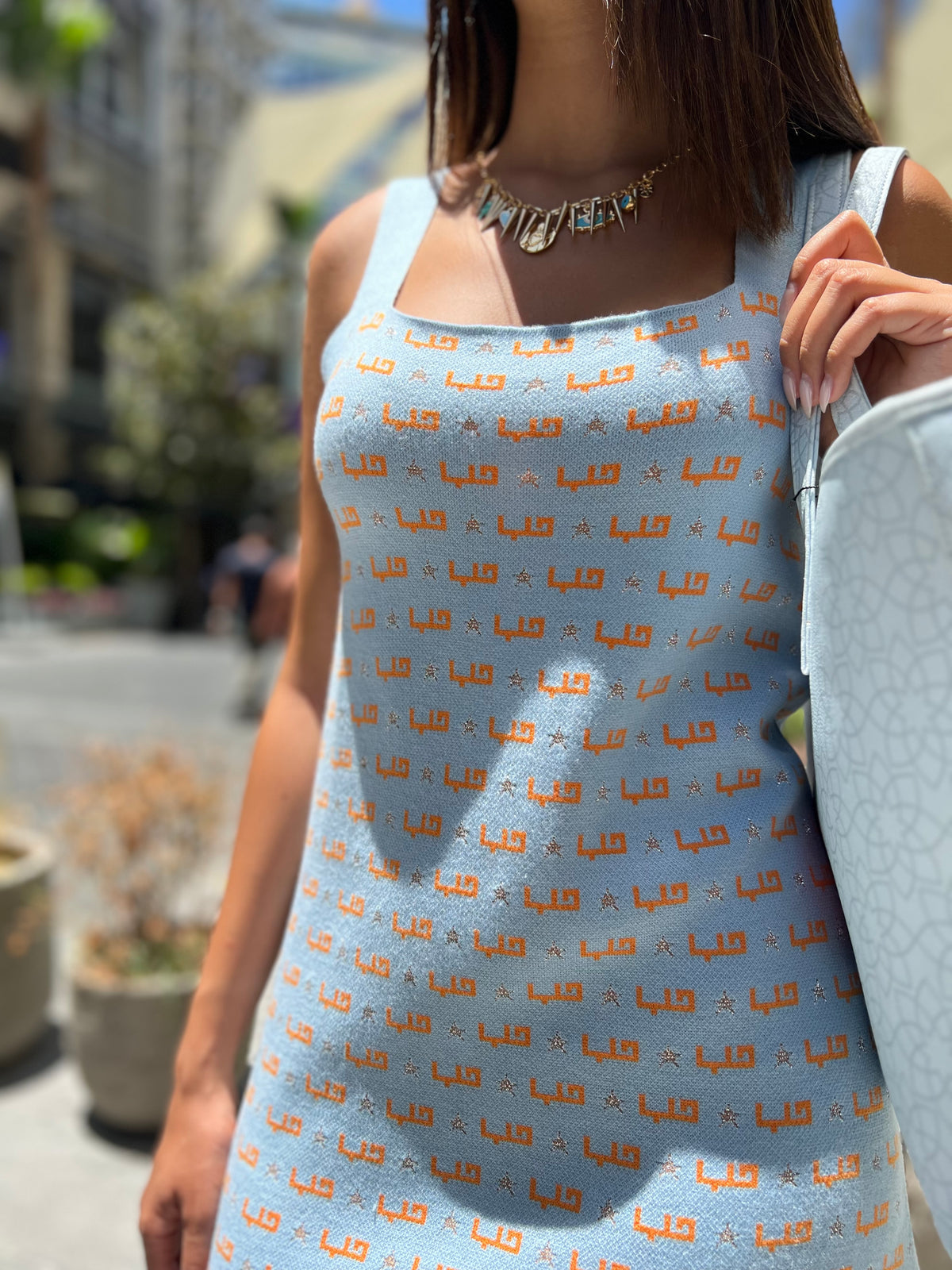 The Hob Dress - Blue
