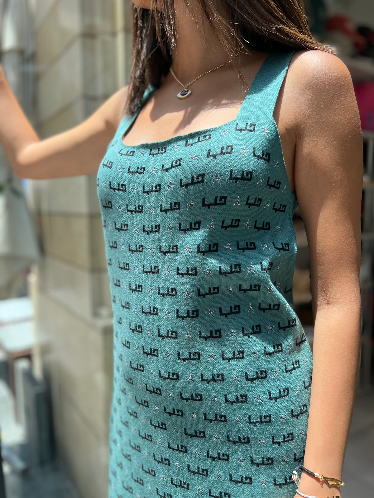 The Hob Dress - Green
