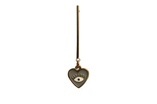 Heart Shaped Gold Plated Earring