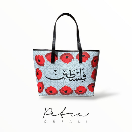 The Dahnouna Tote Bag - Blue