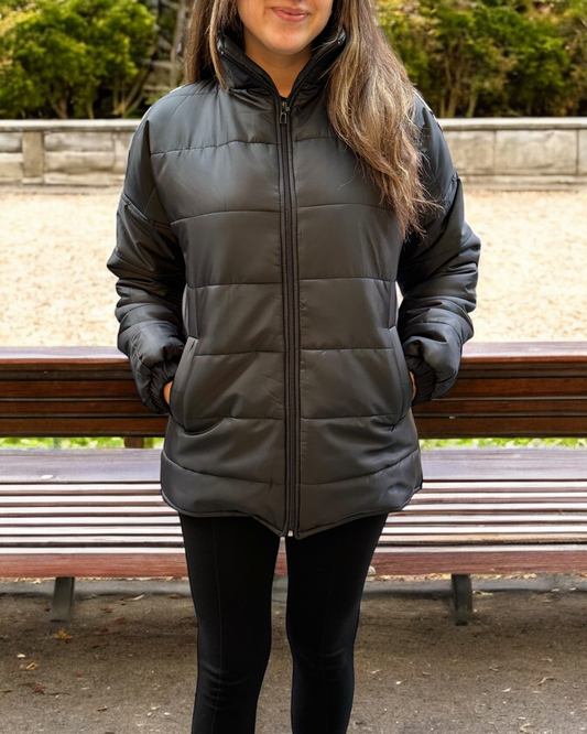 Black Puffer Jacket - UNISEX