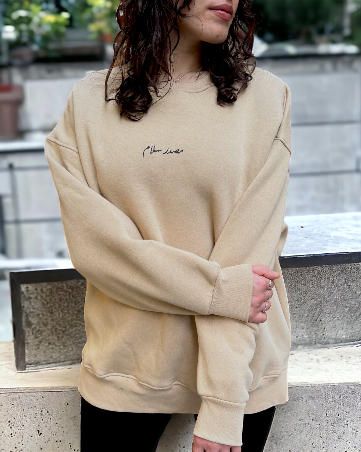 Source of peace sweater