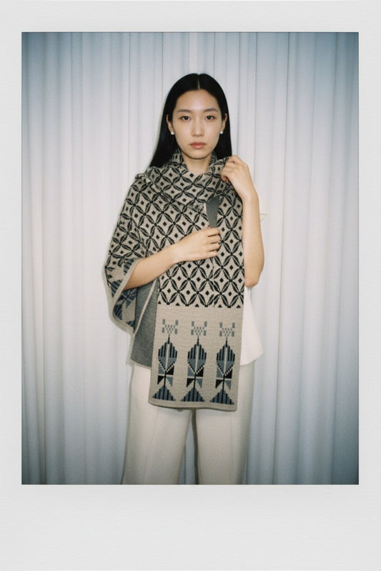 Bahja Beige Scarf - Unisex