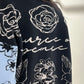 Source of Peace Knit Cardigan - Black
