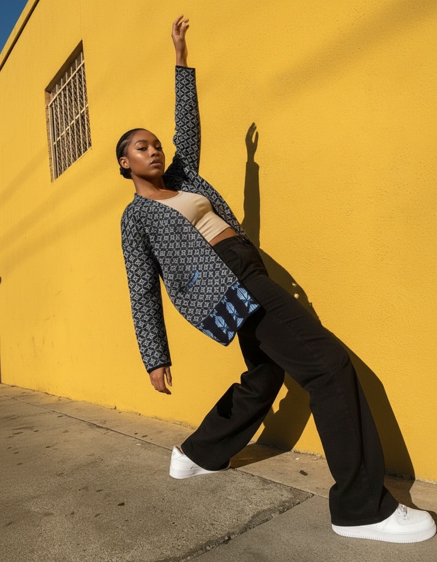 Bahja Kimono - Black