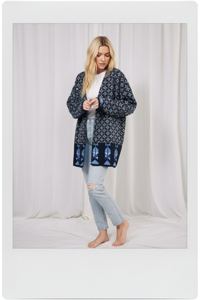 Bahja Kimono - Black