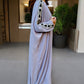 Light purple Abaya