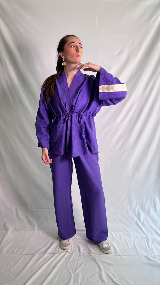 Sitta  Kimono Set - Purple